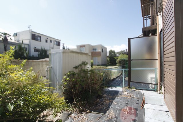 庭　お庭の付いた物件です