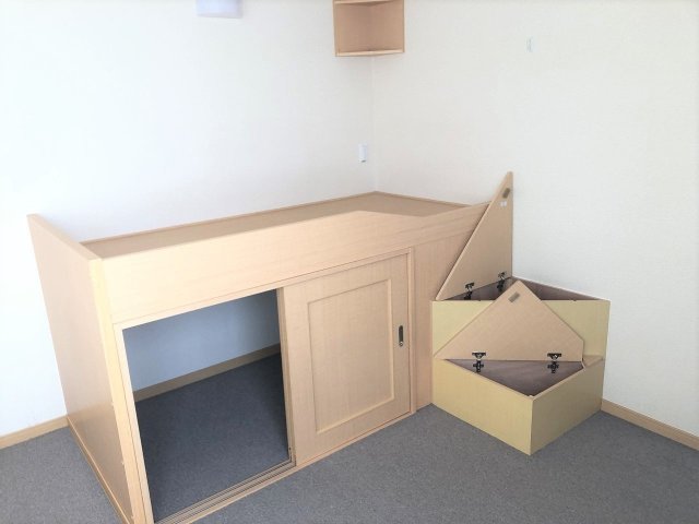 その他部屋・スペース　ベッド下に大型収納　1Ｆはハイベッドタイプ