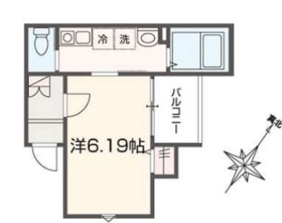 MELLAS上尾の間取り写真