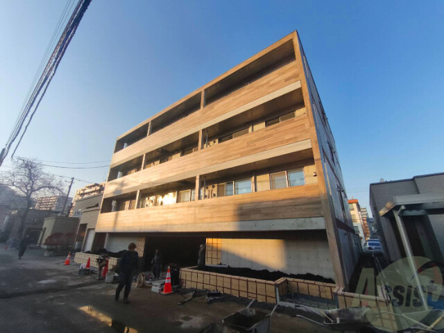 建物外観　札幌市中央区南８条「公園通ハイム」
