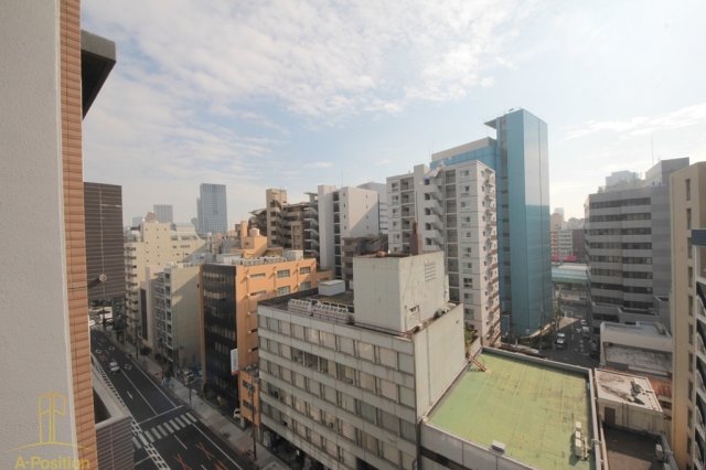 眺望　クレストコート靭公園