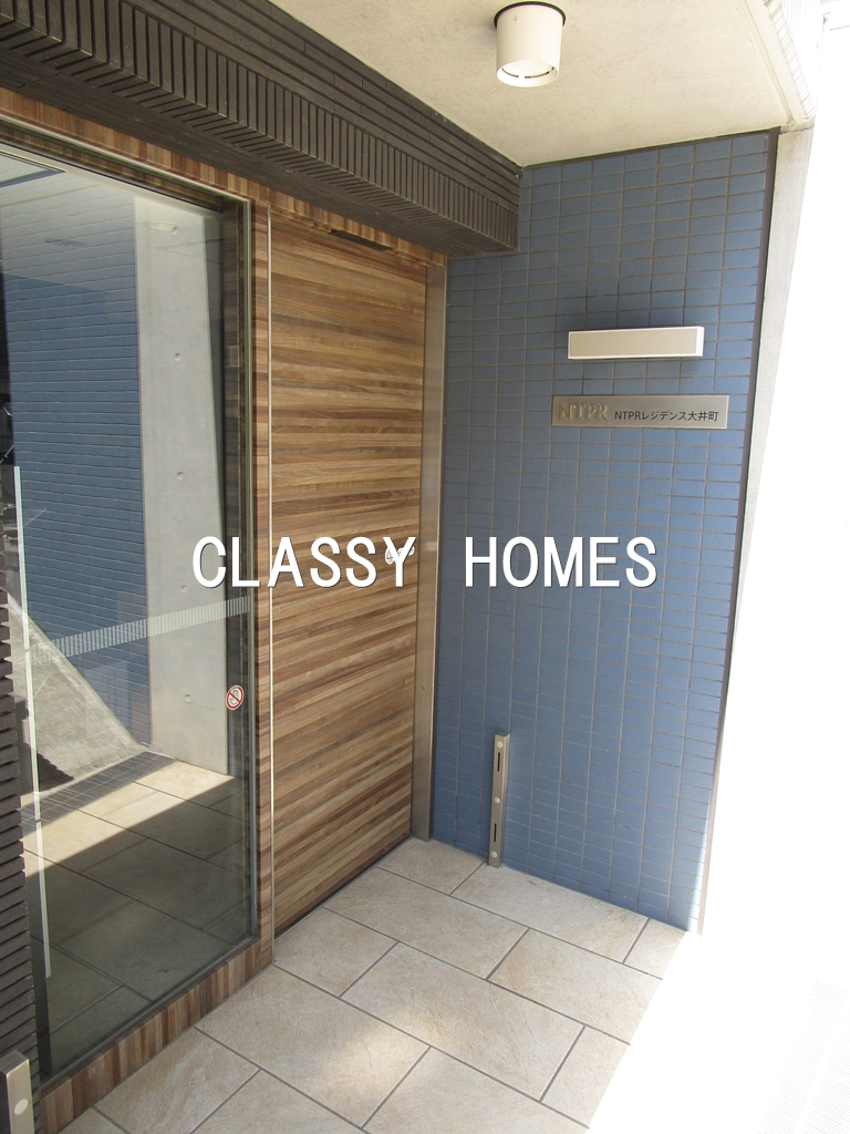 エントランス　2017年竣工 NTPRレジデンス大井町：エントランス