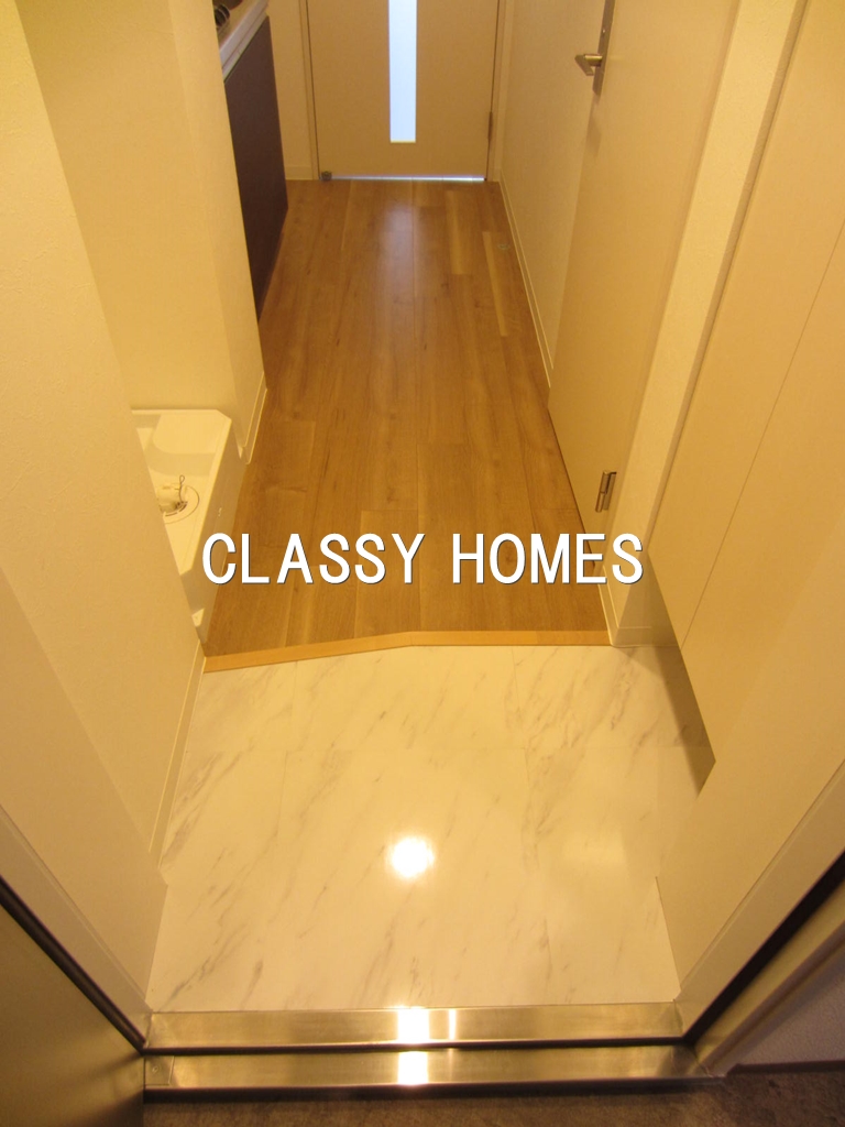 玄関　2017年竣工 NTPRレジデンス大井町：玄関