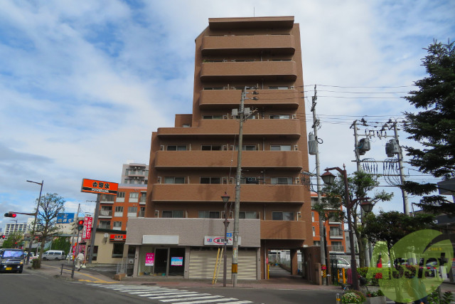 建物外観　仙台市若林区河原町１丁目（アンソレイユ河原町）