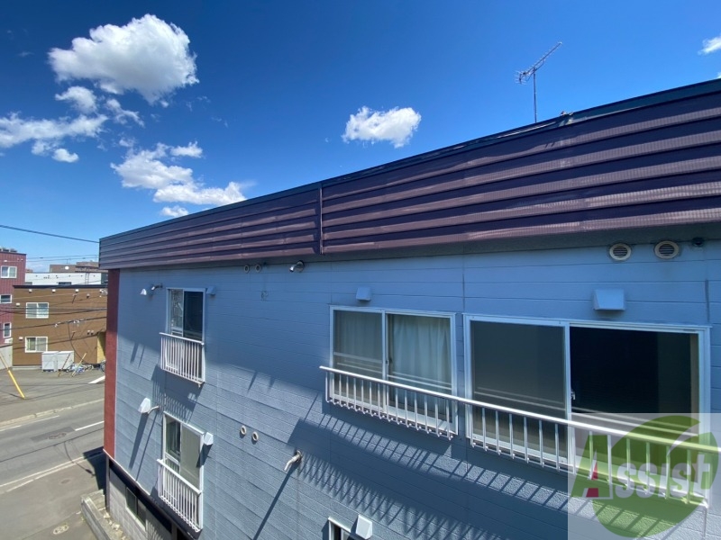 眺望　眺望はこちら。静かな住宅街という印象を受けました。