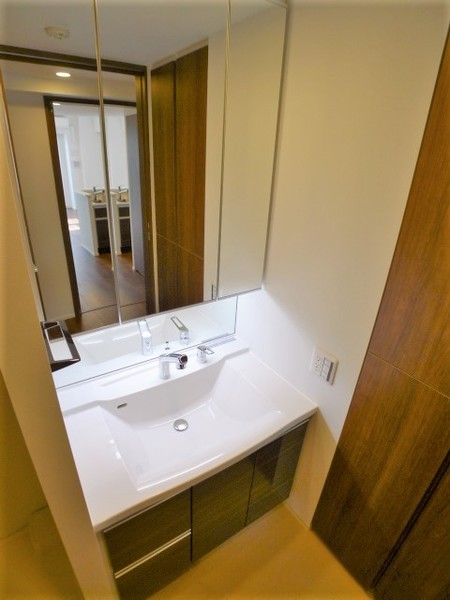 洗面設備　同タイプ別室参考写真