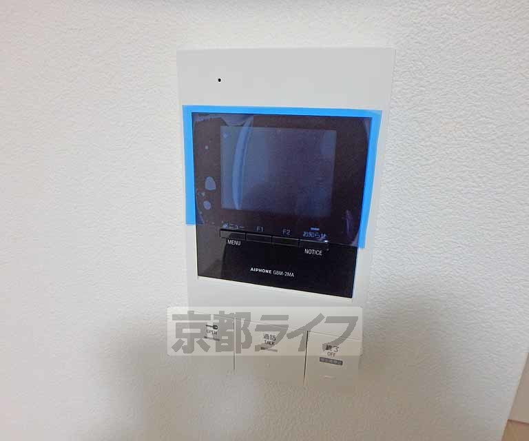 セキュリティ　来客あ確認が出来ます。