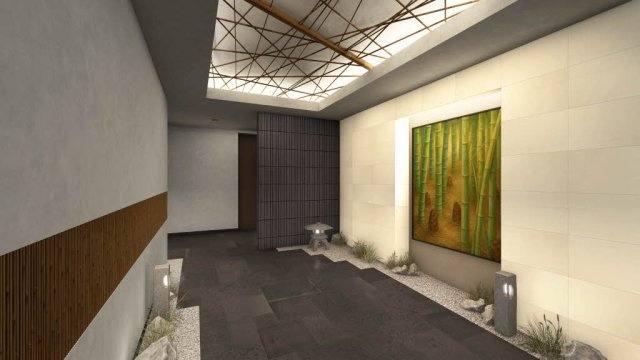 ロビー　完成パース