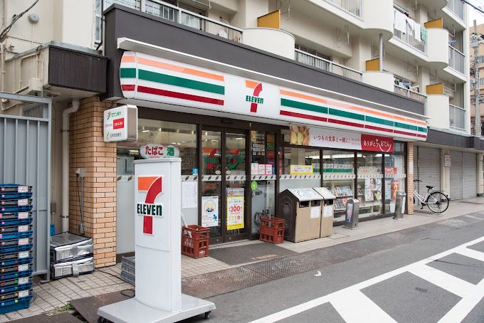 コンビニ　セブンイレブン 江東森下4丁目店（コンビニ）まで132m