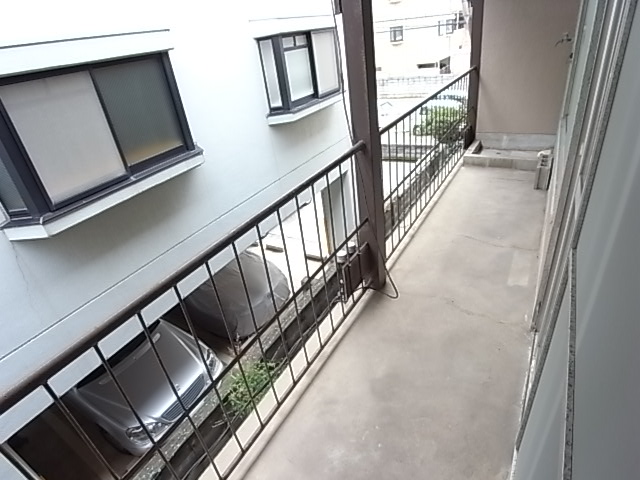 バルコニー　和室部分。