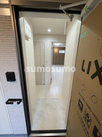 玄関　明るい玄関です