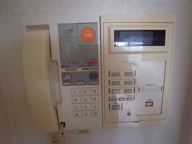 セキュリティ　モニター付きに変更