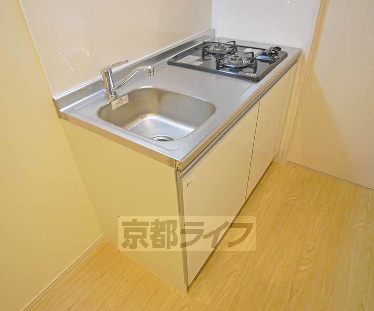 キッチン　女性に人気の２口コンロです。