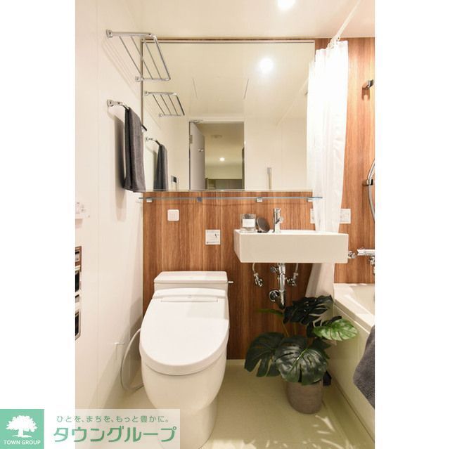 洗面設備　家具・調度品等はCG加工です。実際の賃貸住居には含まれませ…