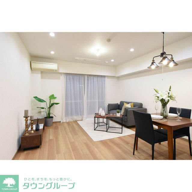 居室・リビング　家具・調度品等はCG加工です。実際の賃貸住居には含まれませ…