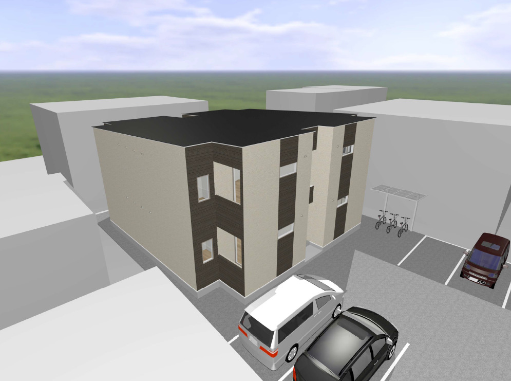 駐車場　※建築中のためイメージ画像です。