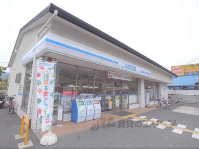 コンビニ　ローソン山科新大石道店（コンビニ）まで450m
