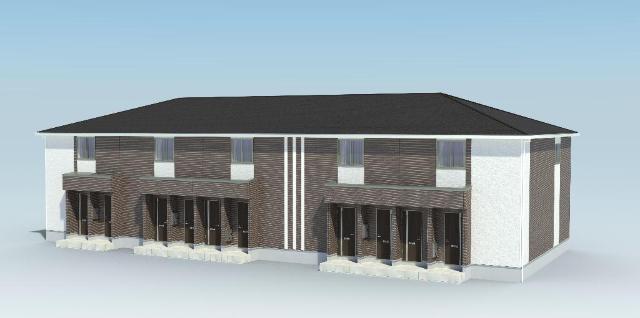 建物外観　完成予想図