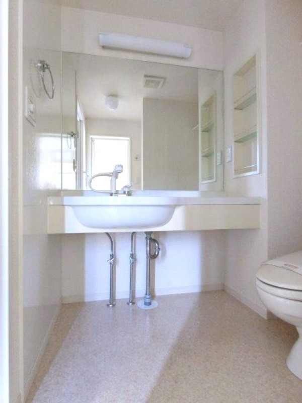 洗面設備　図面と現状に相違がある場合には現状を優先