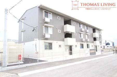 建物外観　粕屋町でのお部屋探しは、トーマスリビング粕屋店へご相談下さい