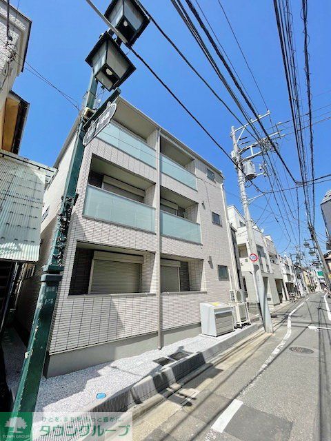 建物外観　新築工事中