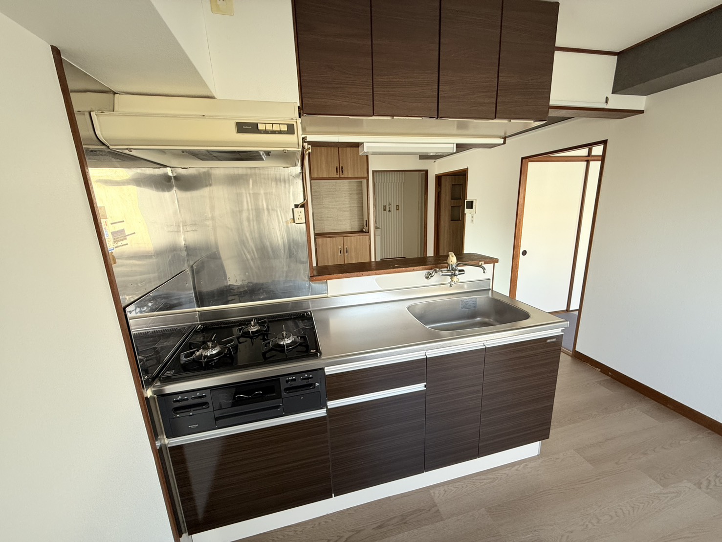 キッチン　使い勝手の良いキッチンスペースです。