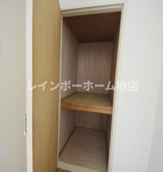 収納　ちょっとした収納スペースも充実しています