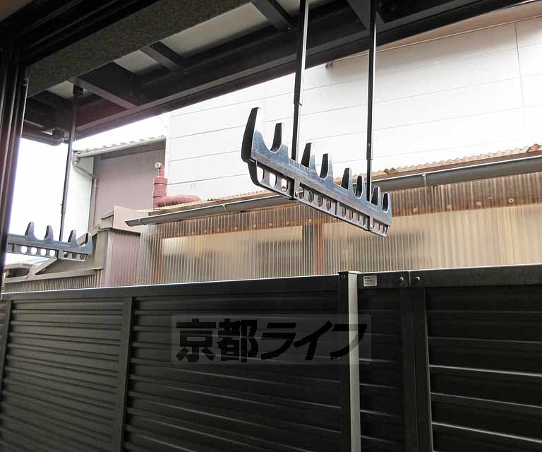 眺望　目の前は民家です。