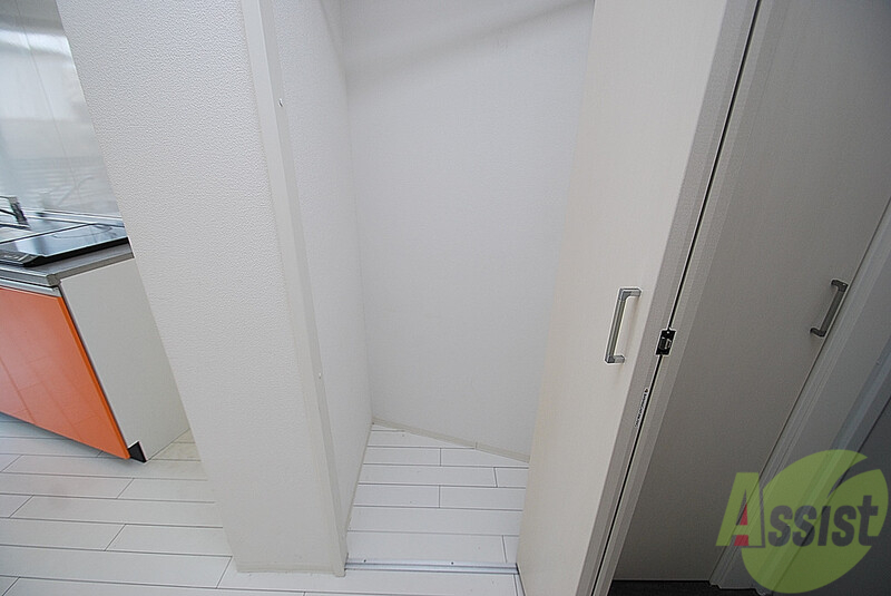 収納　もちろん収納スペースも確保。お部屋がスッキリ片付きますね。