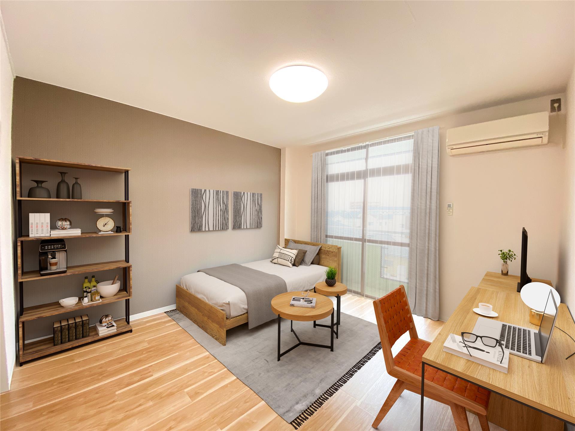 居室・リビング　※CG家具・家電。現状優先。