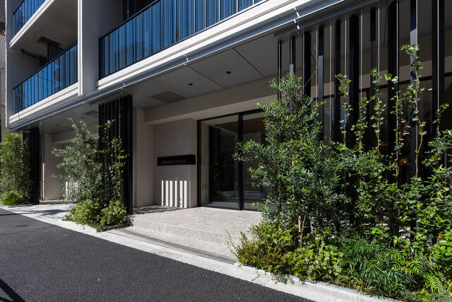 エントランス　2021年8月撮影