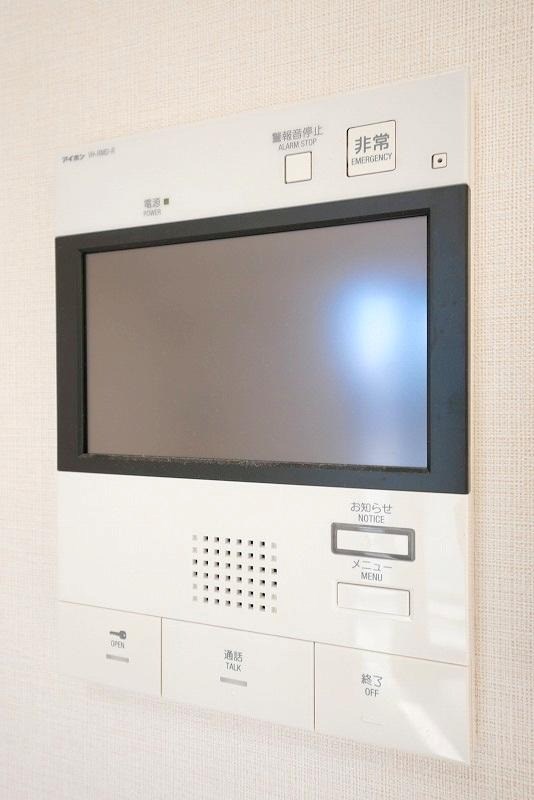 セキュリティ　※同物件、別部屋の写真です。