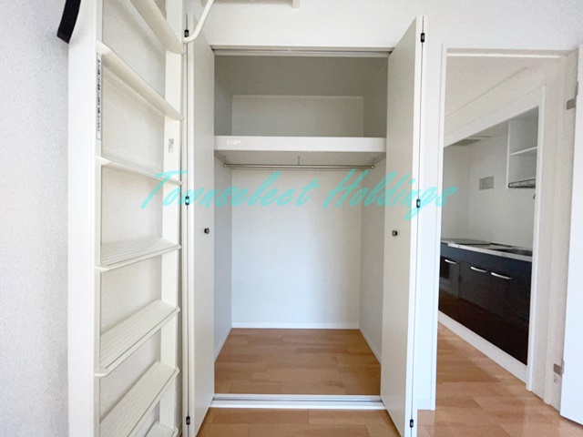 収納　広々クローゼット