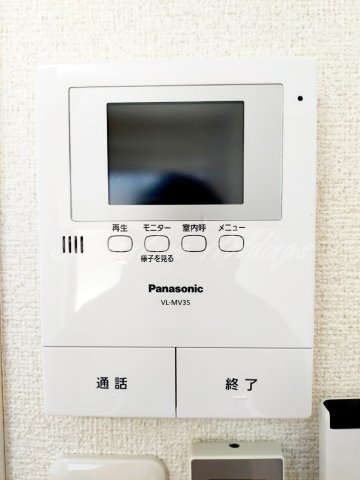 セキュリティ　モニター付きインターフォン