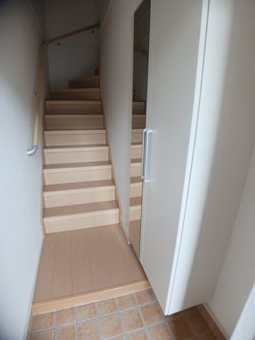 玄関　明るい玄関です