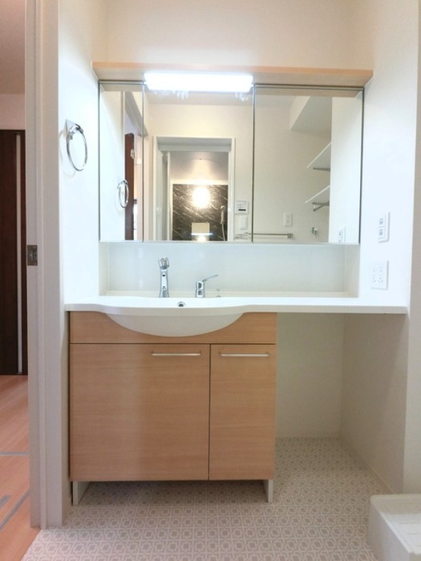 洗面設備　図面と現状に相違がある場合には現状を優先