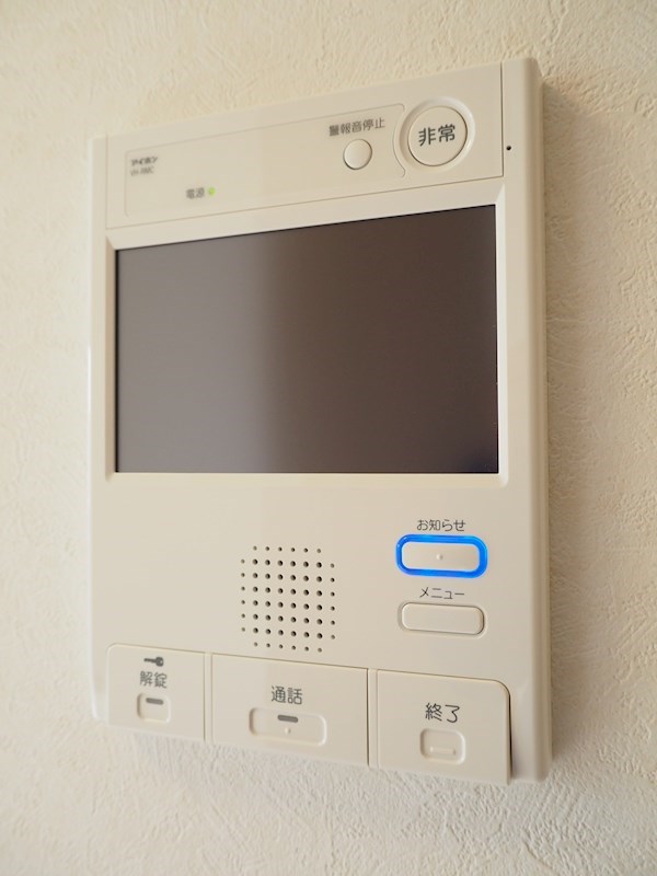 セキュリティ　同物件別部屋参考写真です。