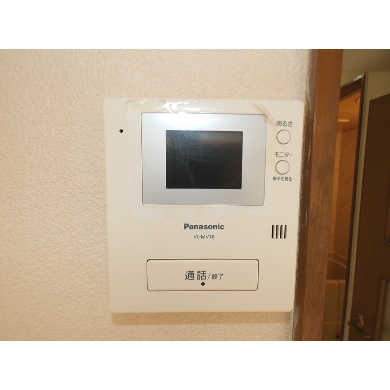 セキュリティ　ＴＶモニターで訪問者を確認できます