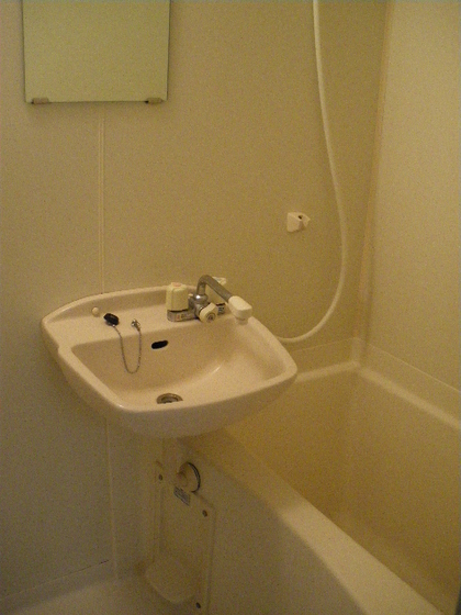 洗面設備　※別部屋の写真です。