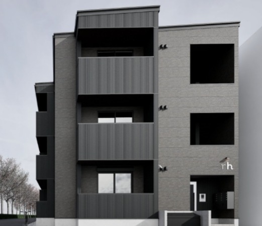 建物外観　※完成パース