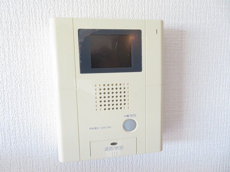 セキュリティ　モニター付きインターフォン