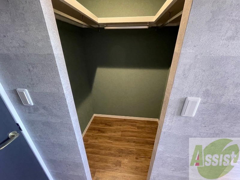 収納　収納もバッチリあるのでお部屋が片付きますよ！