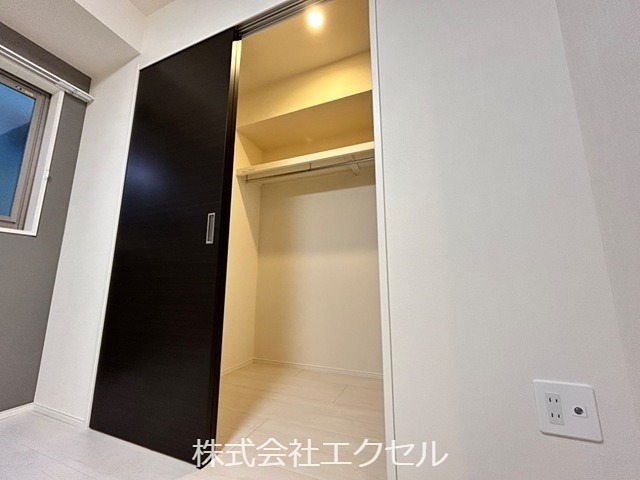 収納　クローゼットです。