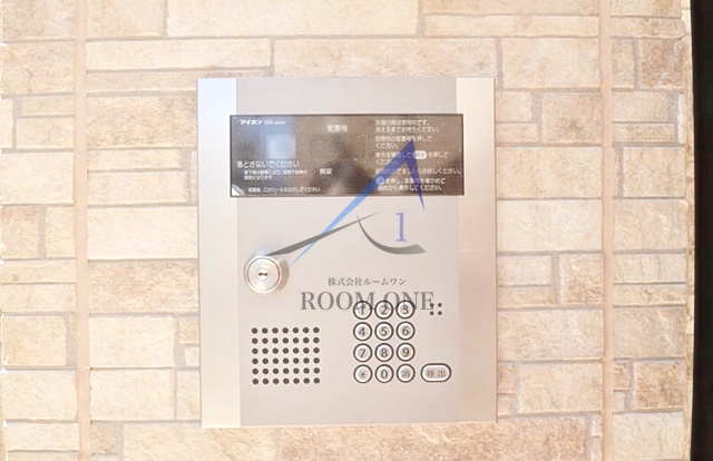 セキュリティ　オートロックです。