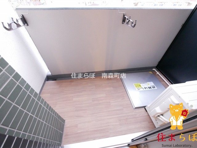 バルコニー　日常使いを想像しながら