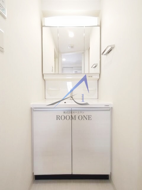 洗面設備　洗面台です。