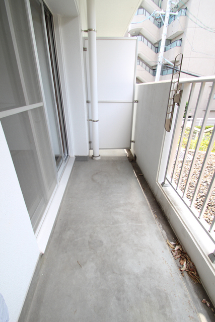 バルコニー　南向きのバルコニー