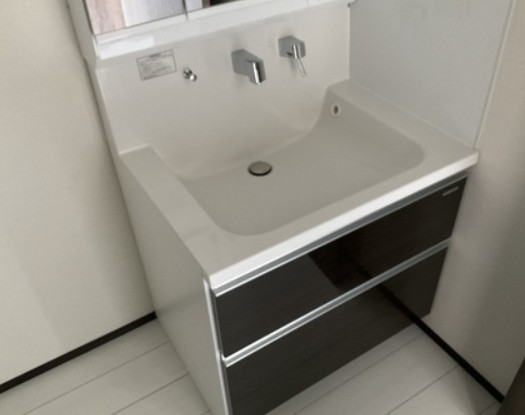 洗面設備　同施工参考写真となります