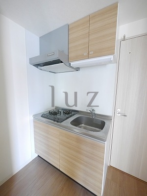 キッチン　２口ガスコンロのシステムキッチン！