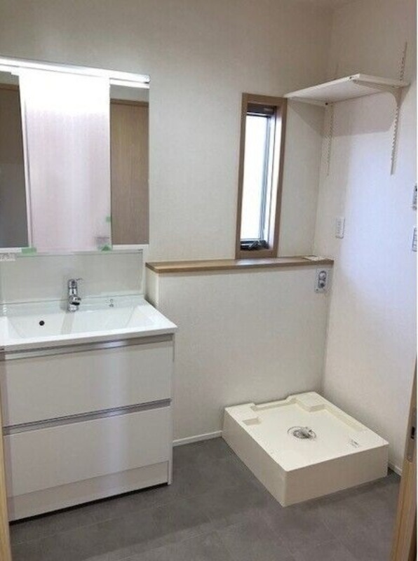 洗面設備　図面と現状に相違がある場合には現状を優先